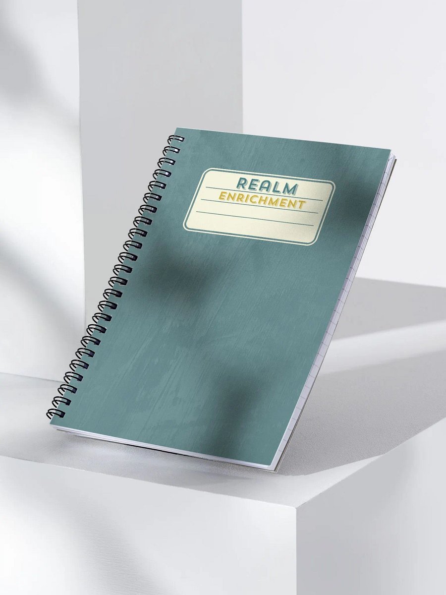 Notebook: Realm Enrichment in Teal Tranquility product image (3)