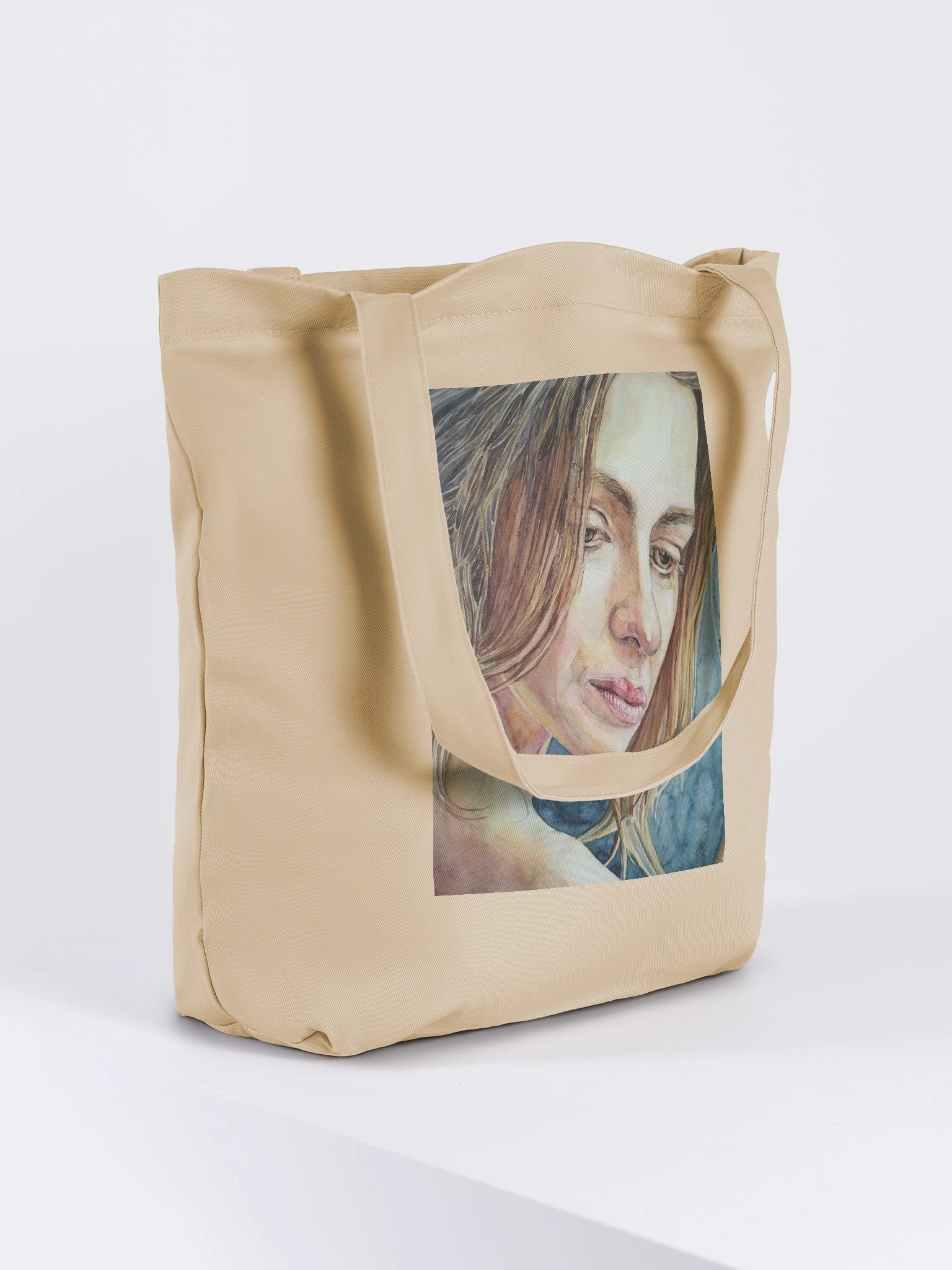 Contemplation in Blue Eco Tote product image (7)
