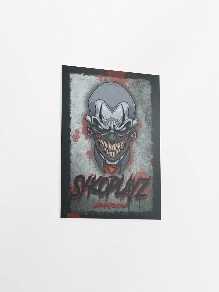 SykoPlayz Red Bloody Poster product image (13)