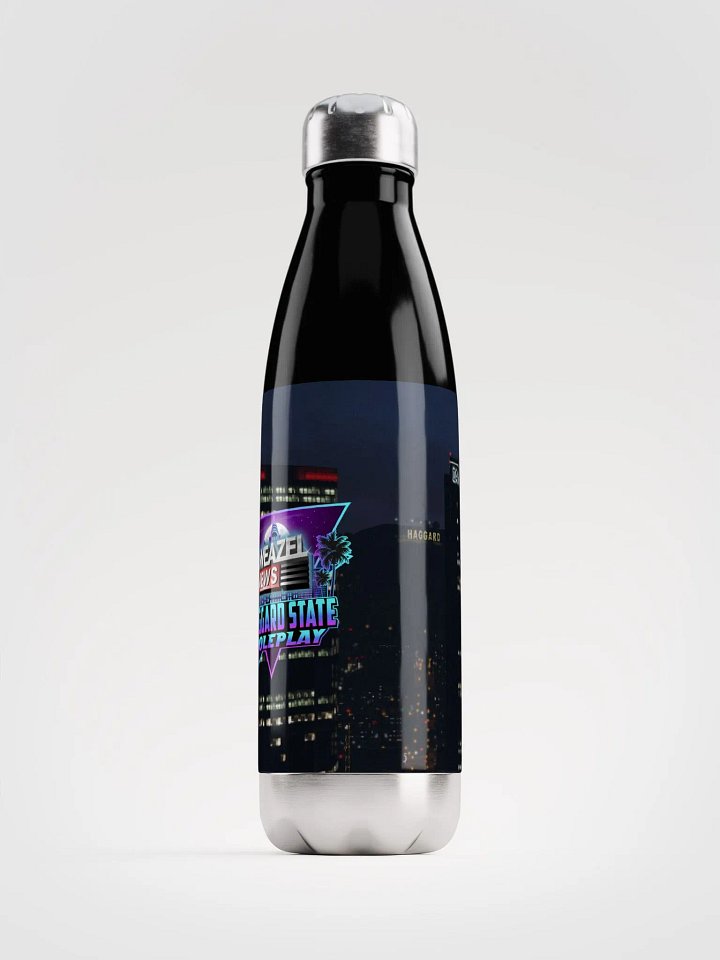 Panoramic Haggard State Weazel News Stainless Steel Water Bottle product image (1)