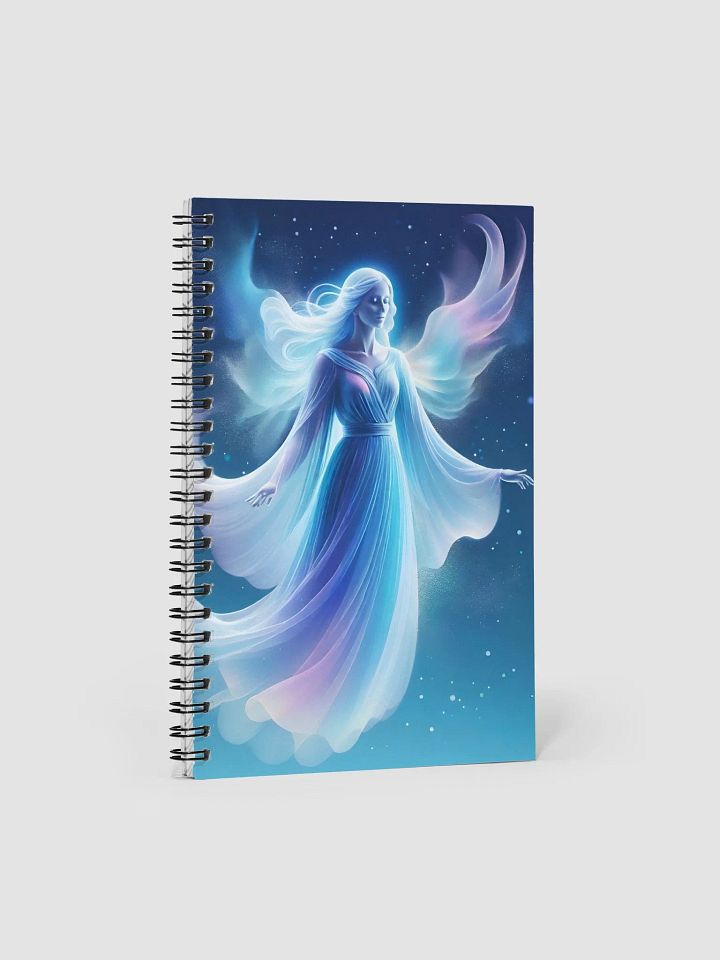Cosmic Bloom Spiral Notebook product image (1)