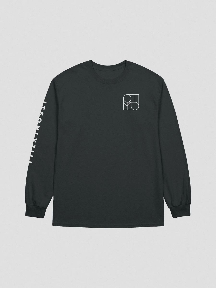 NEW - Minimal/Modern Logo Long Sleeve (White) product image (1)