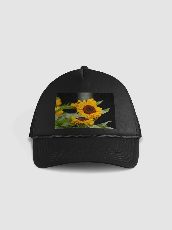 Sunflower Splendor Foam Trucker Hat product image (1)