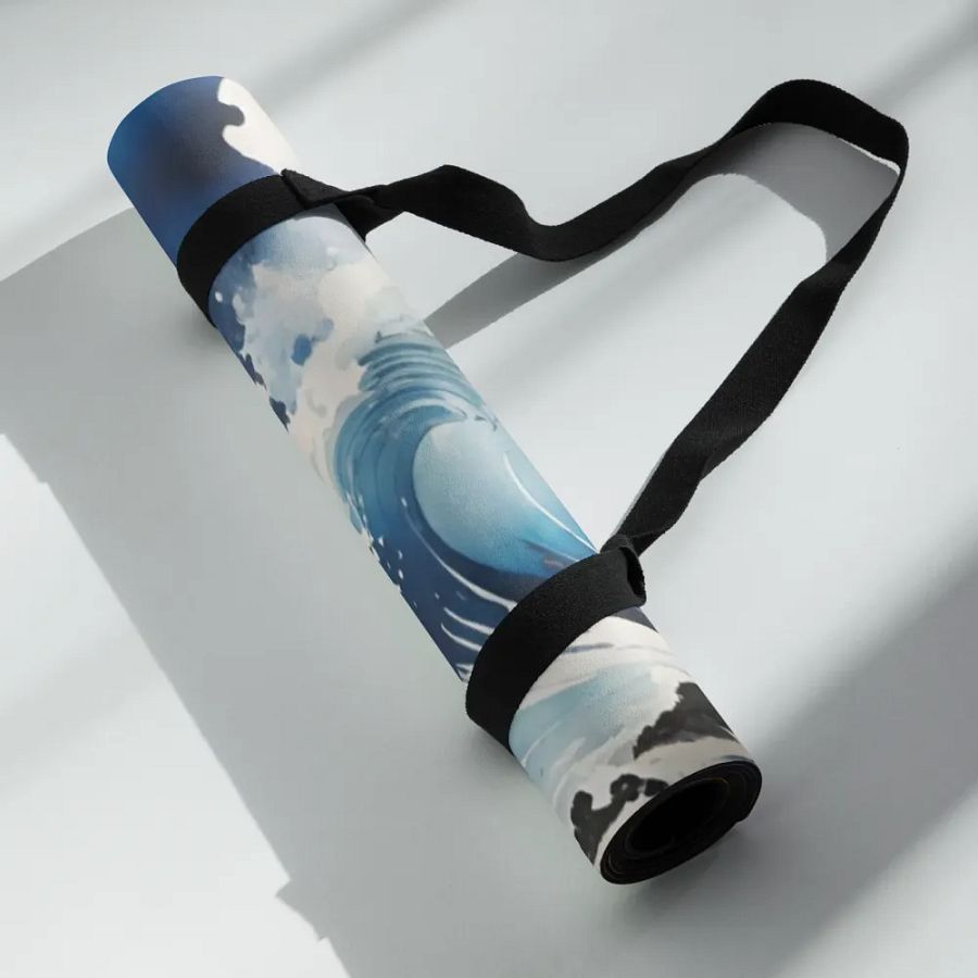 Floral Seas Yoga Mat product image (6)