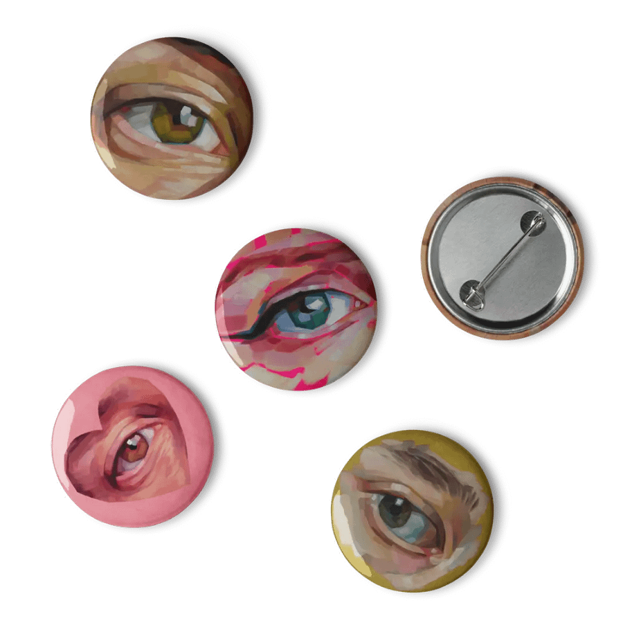 Eye Portrait Pin Set product image (3)