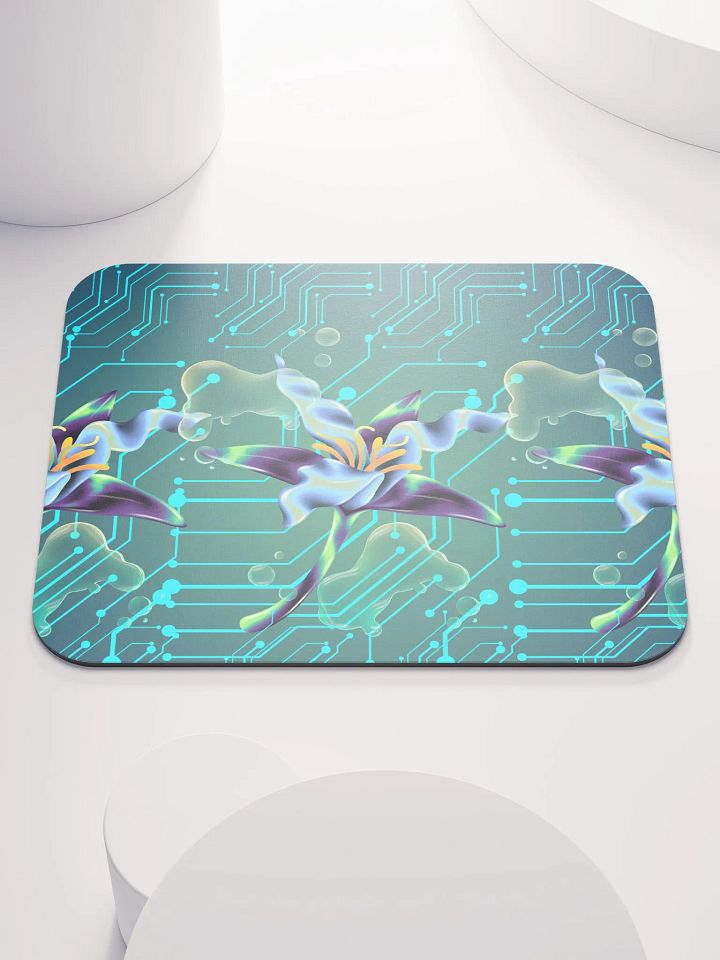 teal meta design mousepad for the techi perfectionist ladies product image (1)