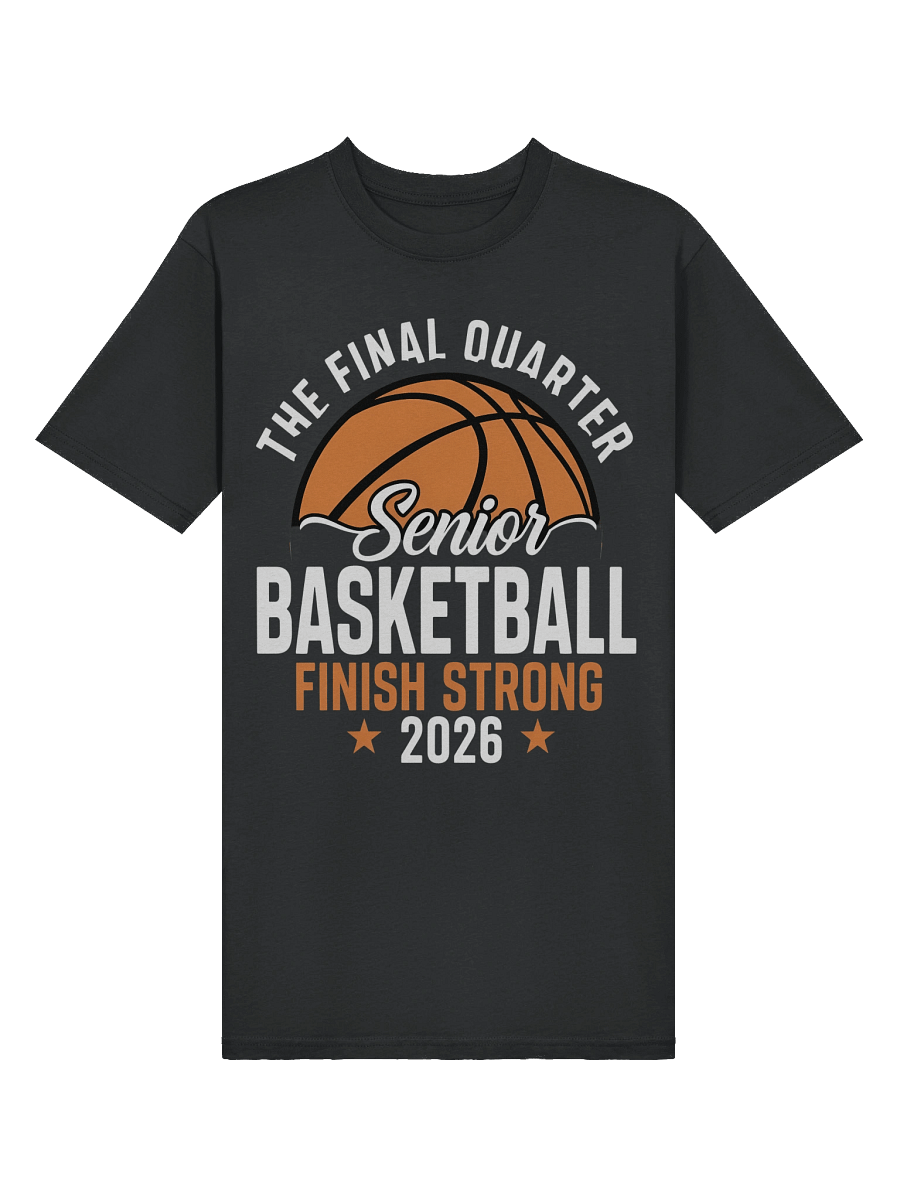 Senior Basketball Finish Strong 2026 Tee product image (12)