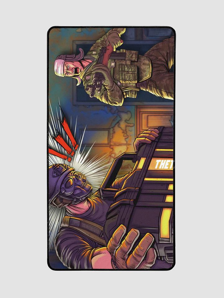 Loot Worth Dying For Desk Mat (15.5" X 31.5") product image (2)