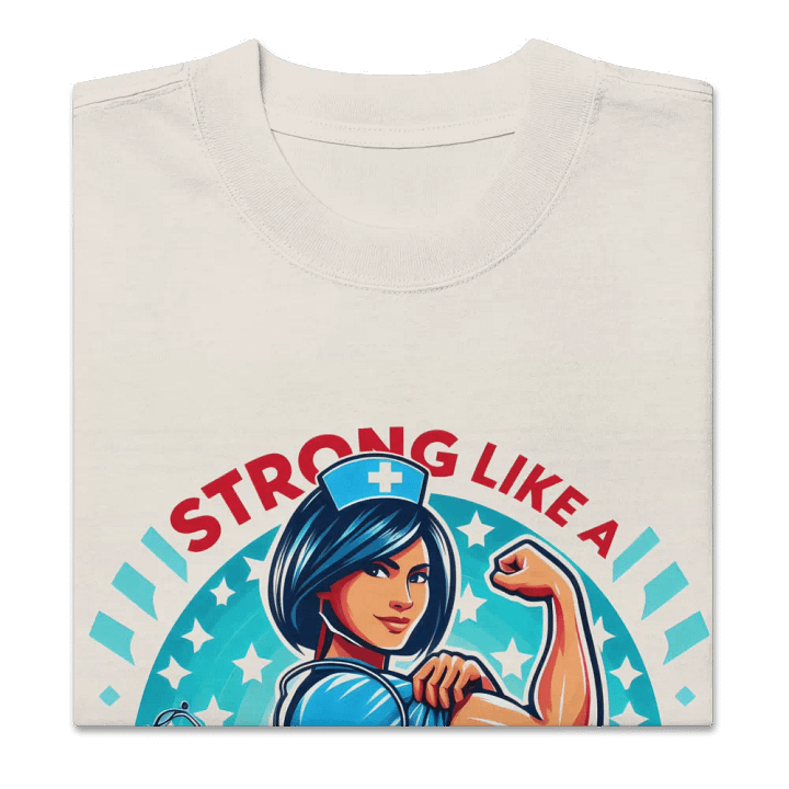Strong Like a Nurse Oversized Tee product image (30)