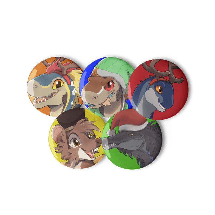 TATCOS Holiday Buttons product image (3)