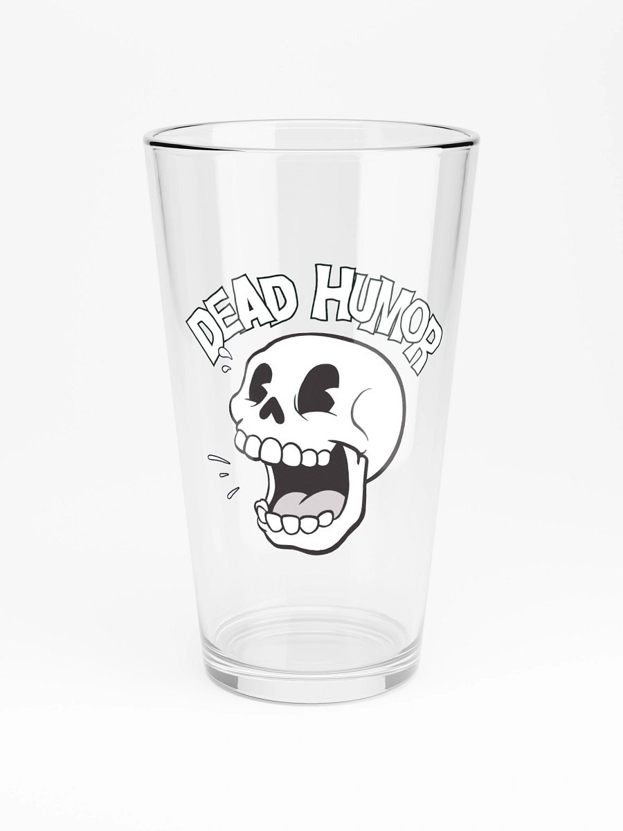 Laughing Skull Pint Glass product image (3)