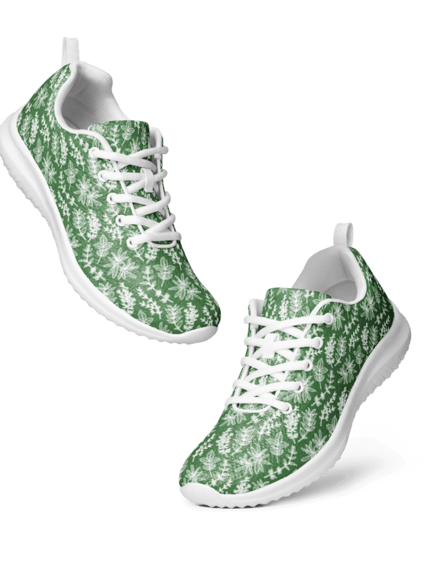 Herbs Athletic Shoes Green/White Male product image (2)