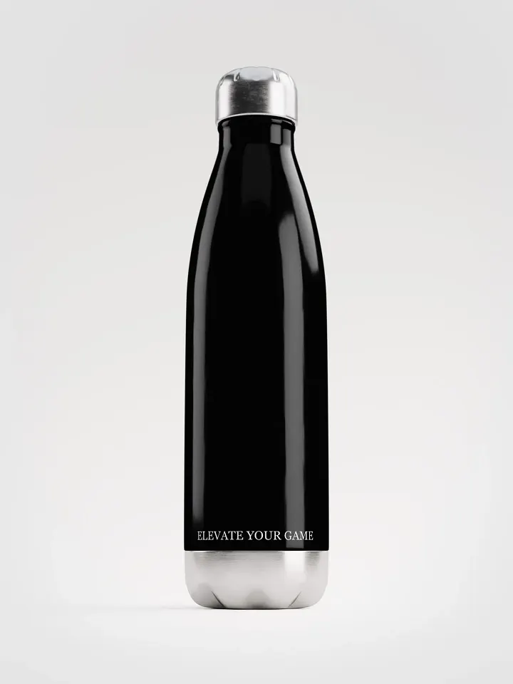 Abstract Lines Stainless Steel Water Bottle product image (1)