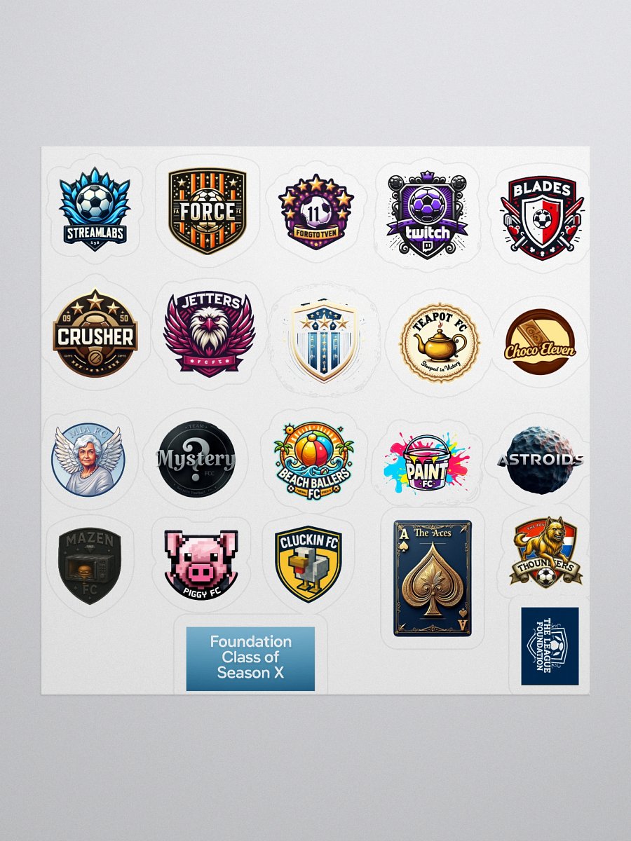 Class of Season X Foundation League Roster product image (1)