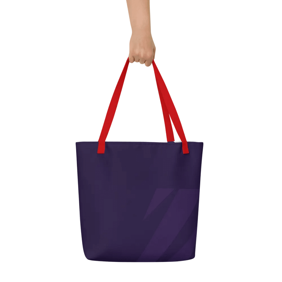 Indigo Rose Large Tote Bag product image (6)