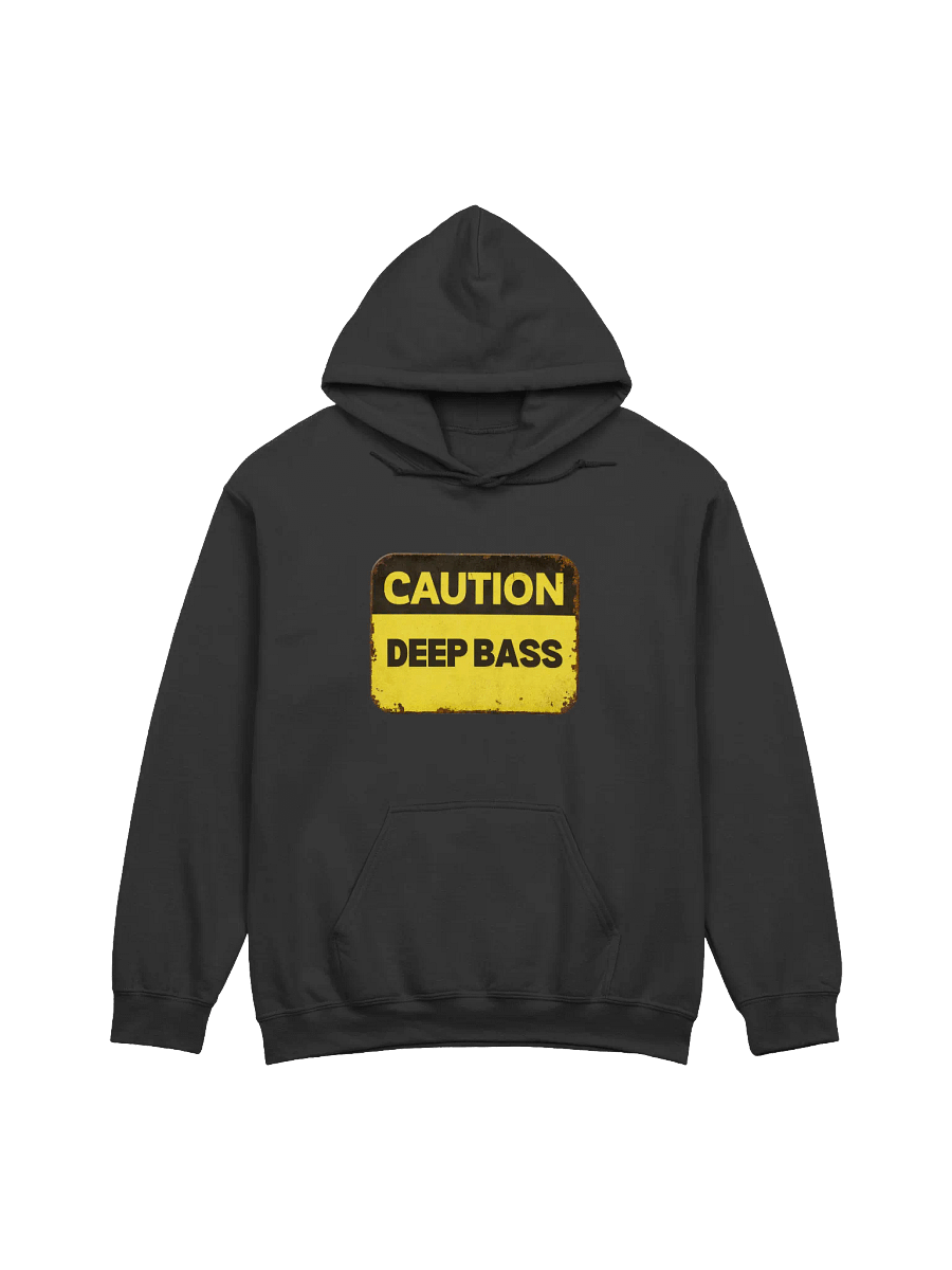 Caution Deep Bass Hoodie product image (1)