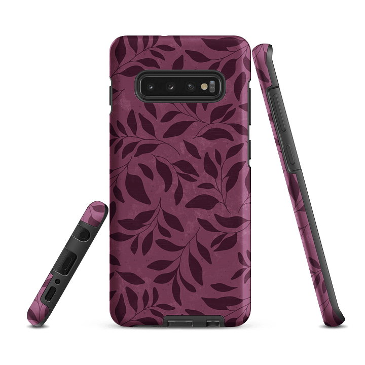 Midnight Foliage Magenta Tough Case for Samsung product image (2)