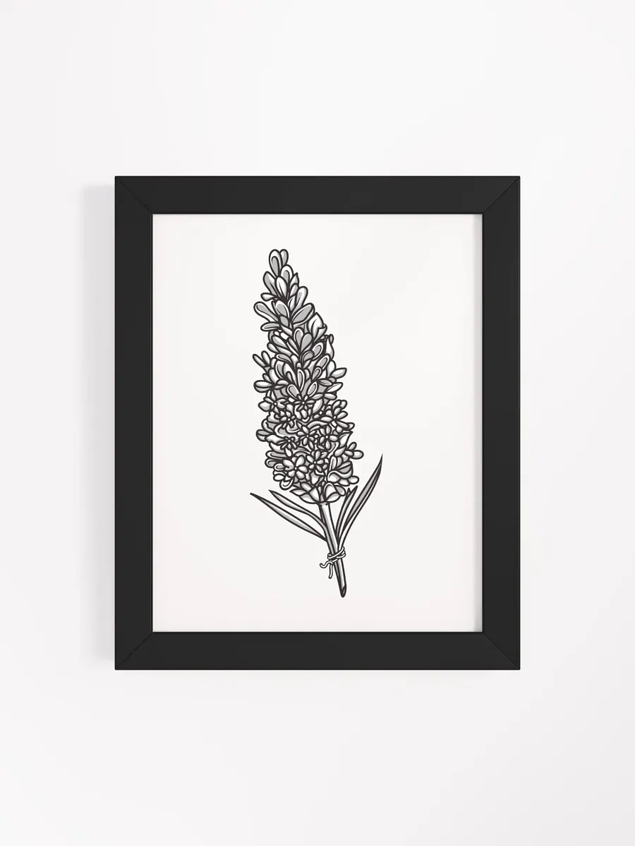 Soft Lavender Dream - Original Botanical Print product image (4)