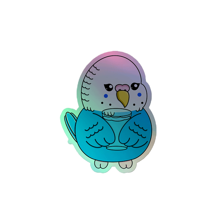 Hydrate Holographic Sticker product image (2)