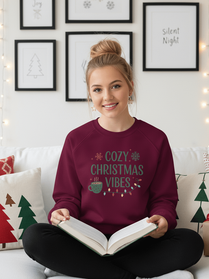 COZY CHRISTMAS VIBES Sweater product image (1)