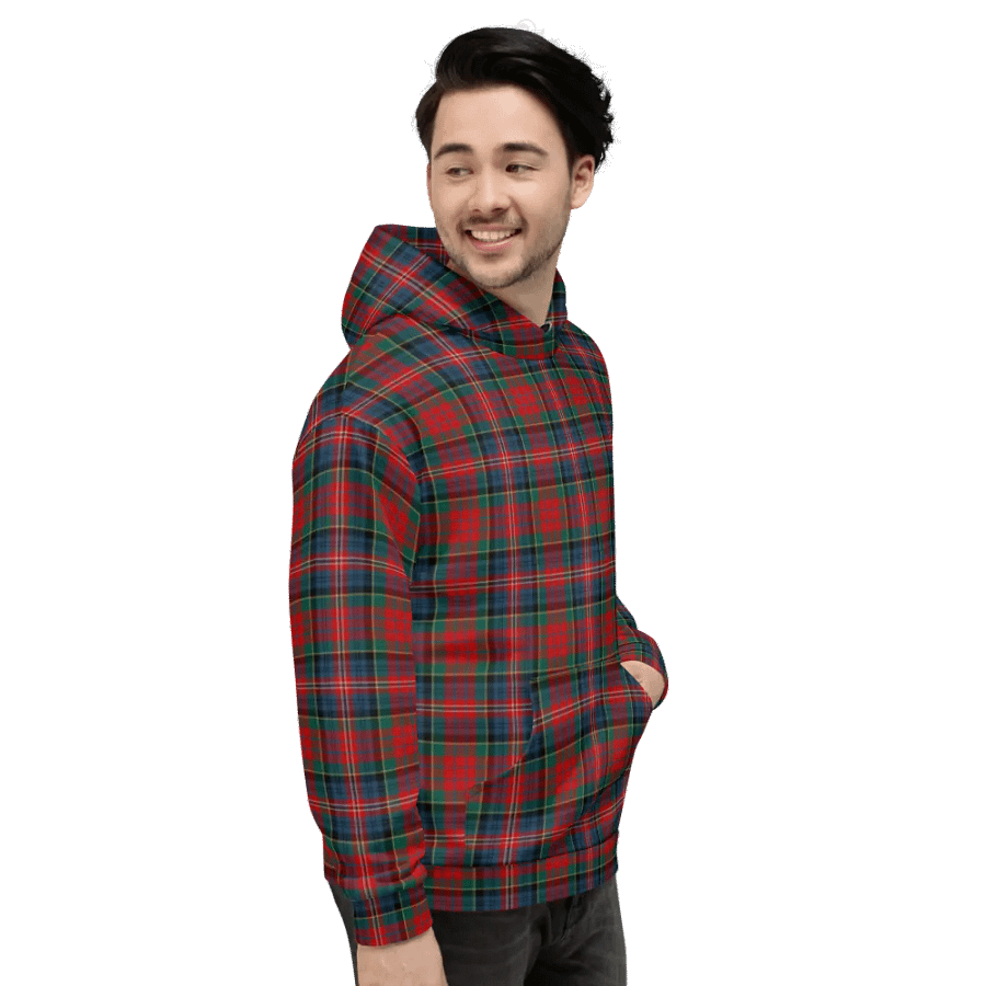 MacPherson Clan Tartan Hoodie product image (5)