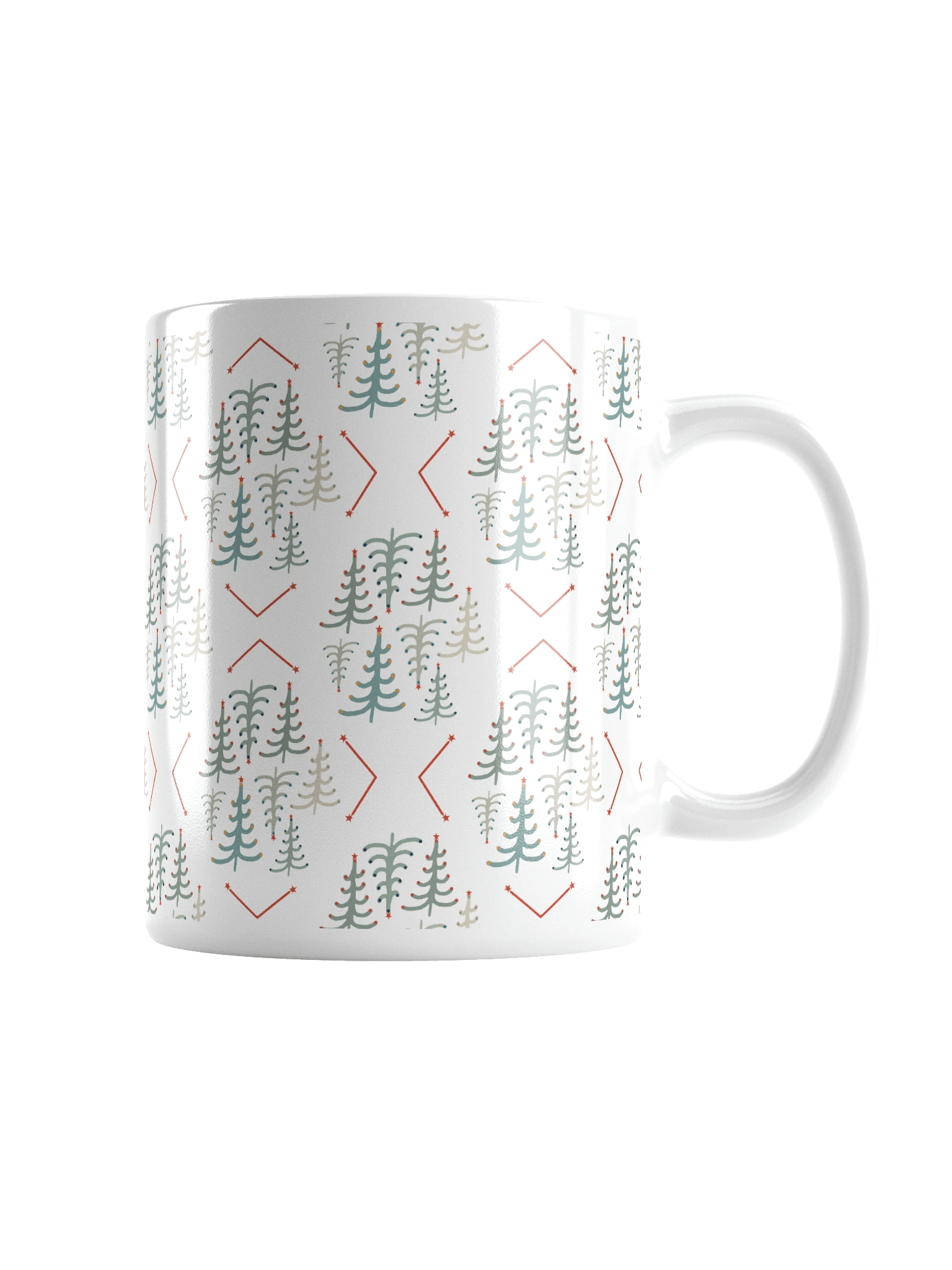 Christmas Nordic Sparkle Minimalist Tree Mug product image (4)