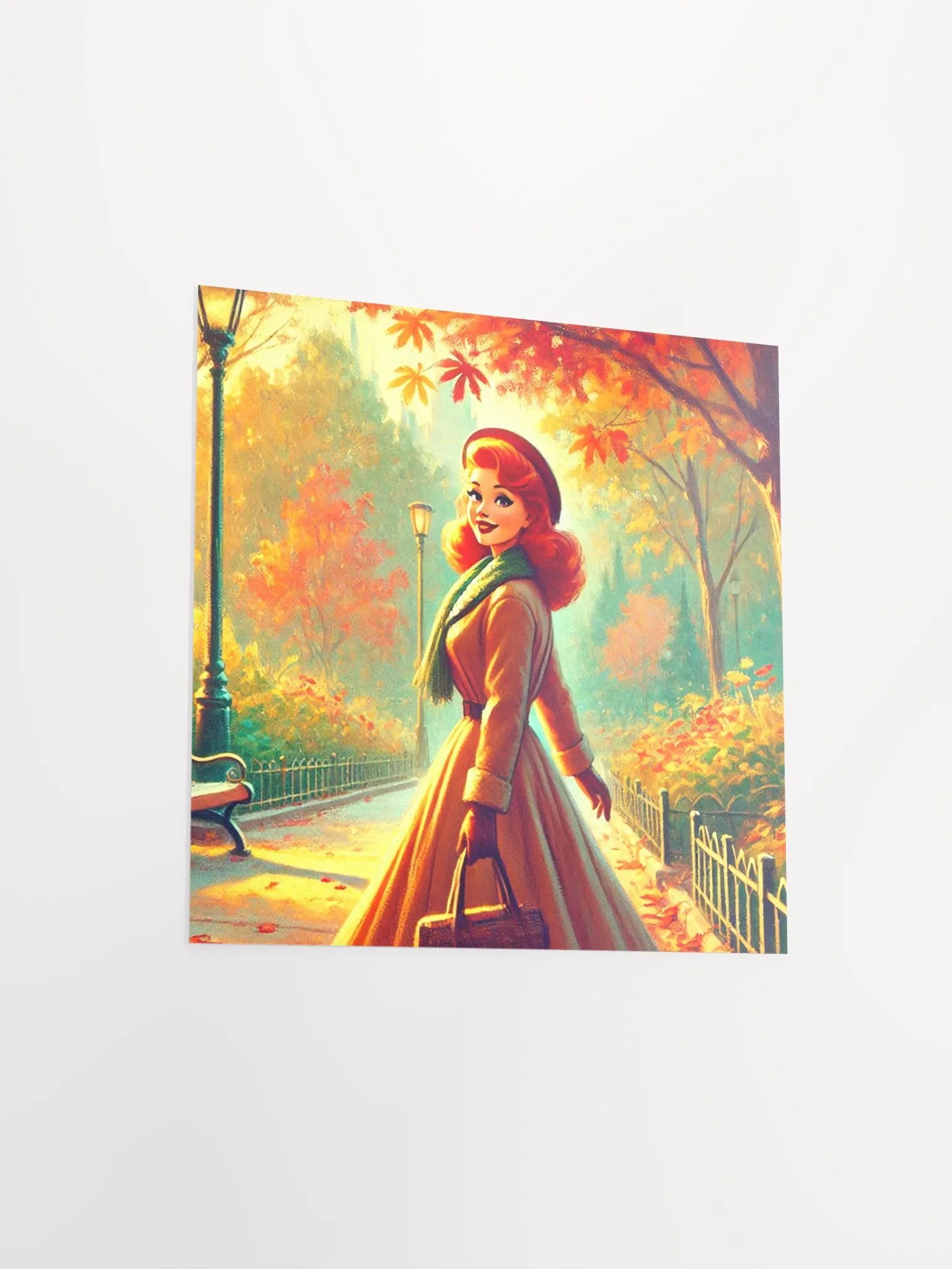 Autumn Stroll Premium Matte Poster product image (12)