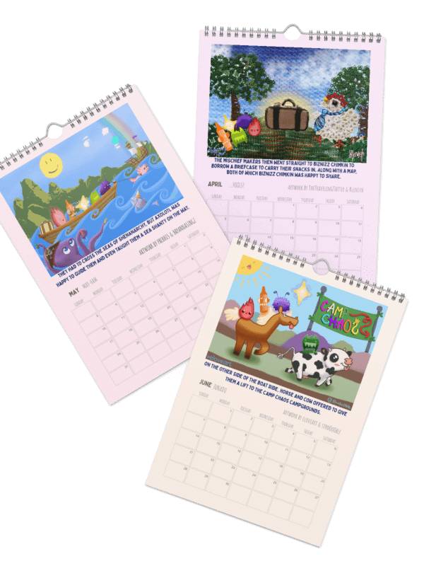 The 2026 Jester Community Calendar SUNDAY start product image (4)