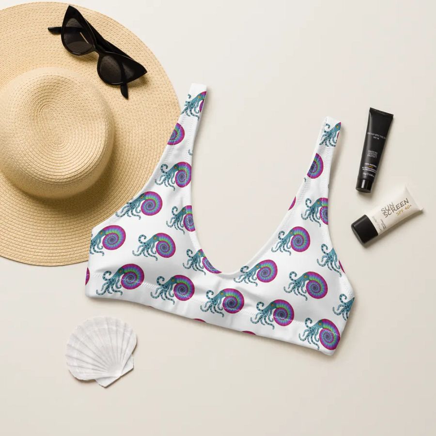 Ammonite Symmetry Padded Bikini Top product image (9)
