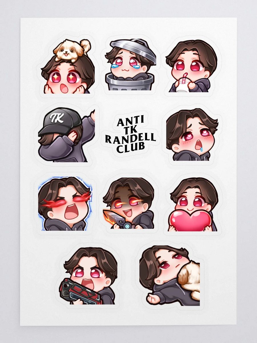 Anti TK Randell Sticker Pack product image (3)