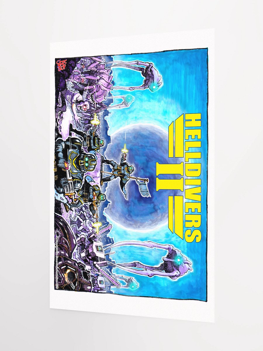 HELLDIVERS Fan art poster! 12" x 18" product image (3)