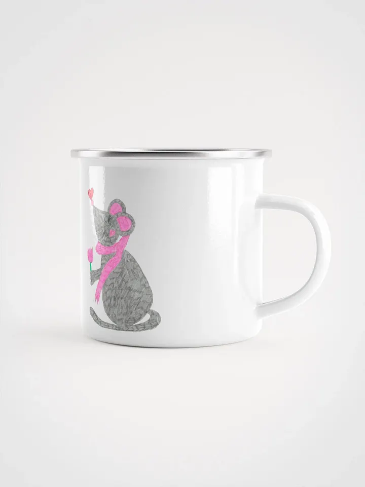 Tulip mouse enamel mug product image (2)