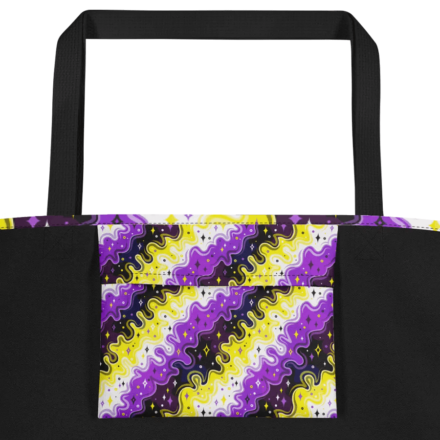 Non-Binary Pattern Tote Bag product image (3)
