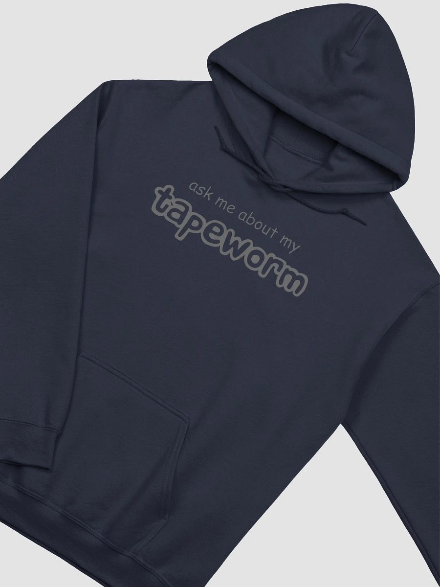 ask me about my tapeworm classic hoodie product image (4)