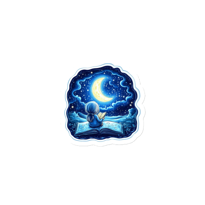Moonlit Storytime Magnet product image (1)