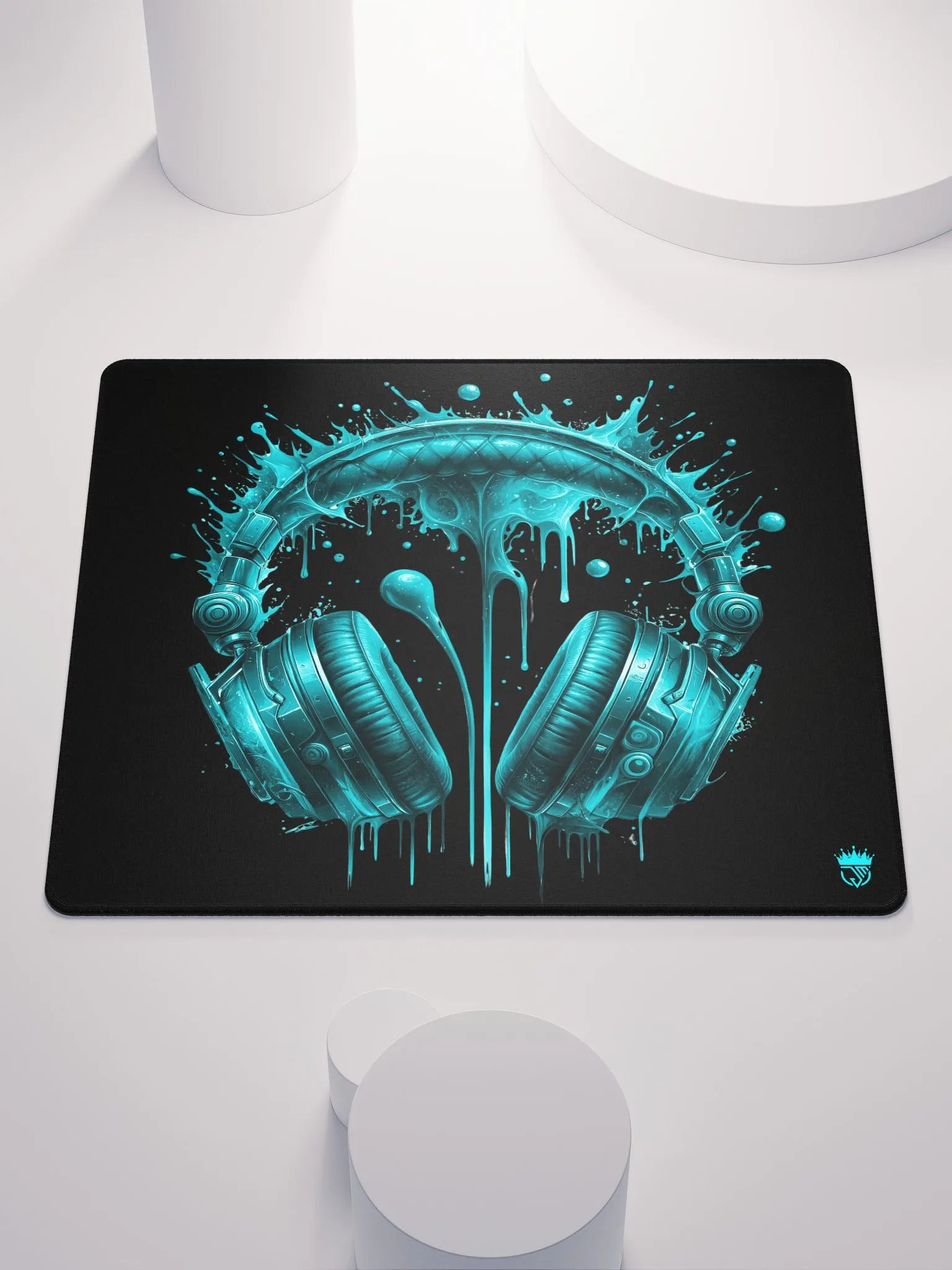 Gaming Mouse Pad (Headphones) product image (1)