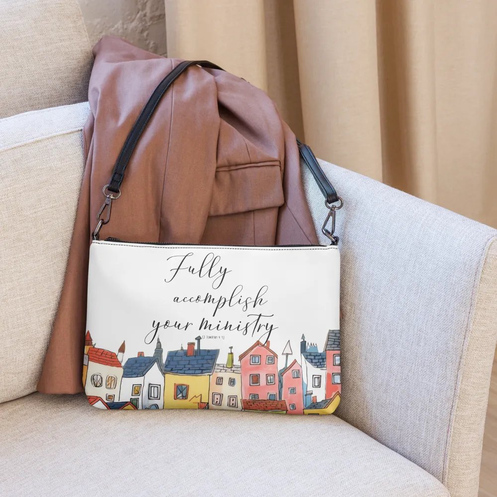 'Fully Accomplish Your Ministry' All-Over Print Crossbody Bag product image (11)