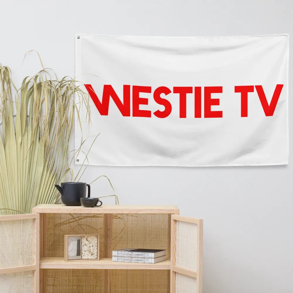Westie TV Flag product image (7)