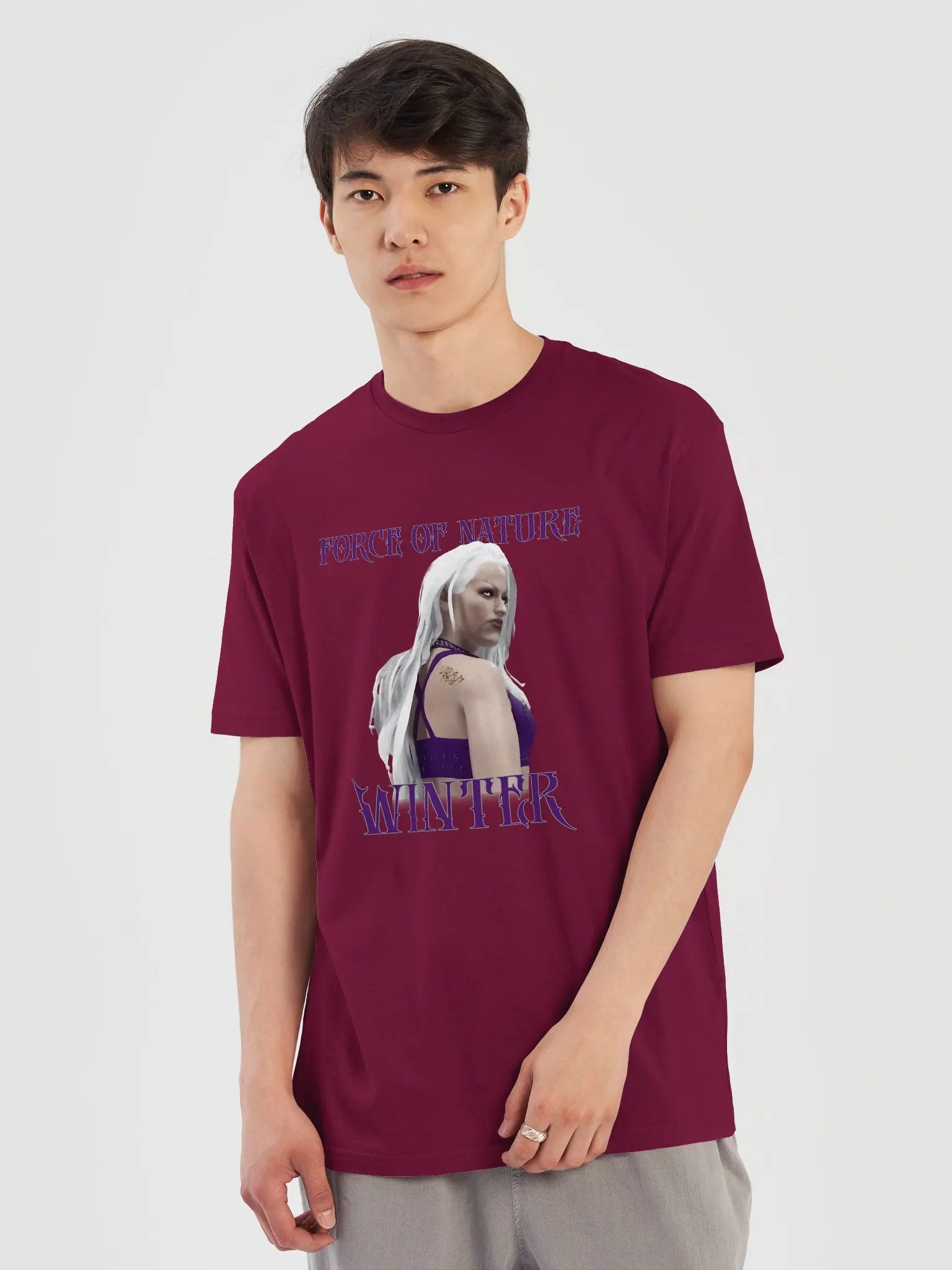 BTW Winter color comfy tee product image (64)