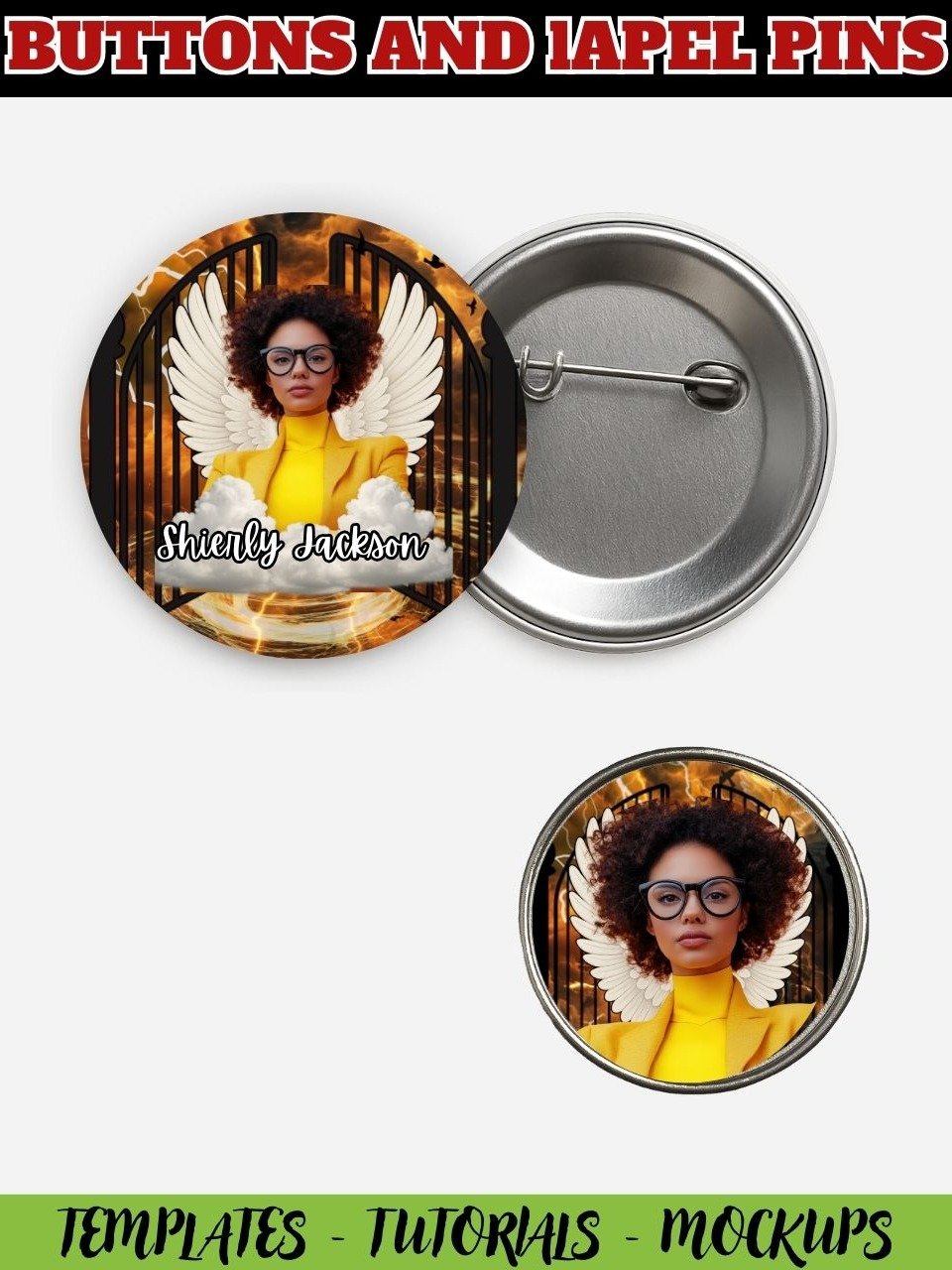 VIP Members Mega Bundle - Templates and Tutorials - Gold and Black Memorial product image (4)