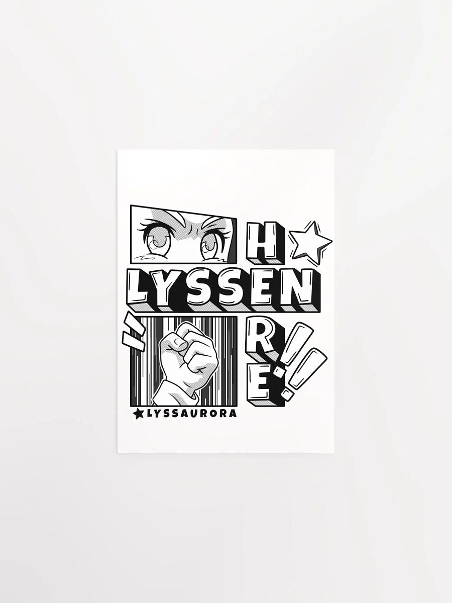 Lyssen Here Poster product image (1)