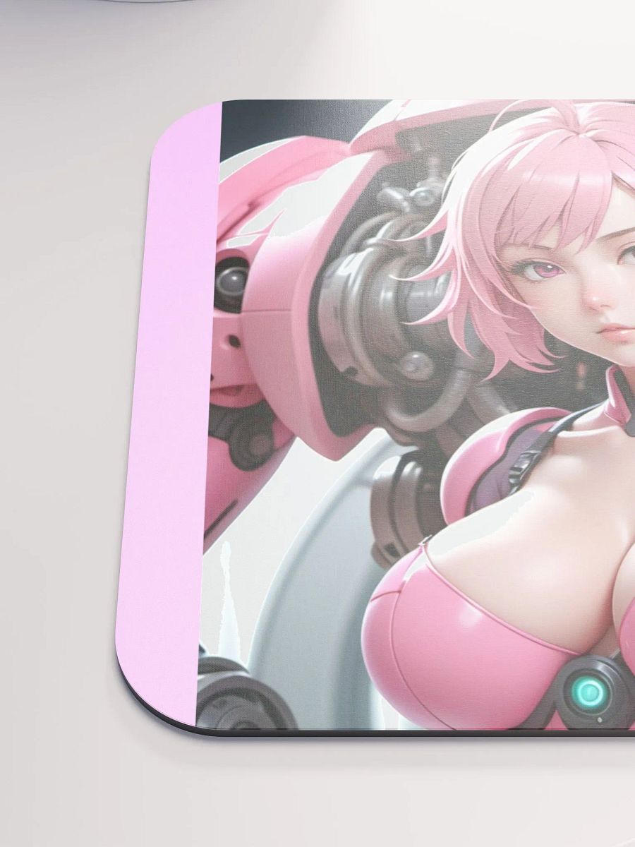 Futuristic Pink Anime Mouse Pad product image (7)