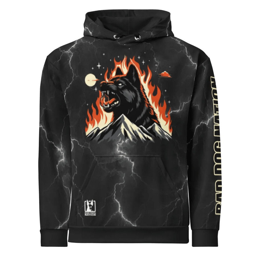 Attack Like the Fire and Be Still as the Mountain - Adult All-Over Print Unisex Hoodie product image (2)