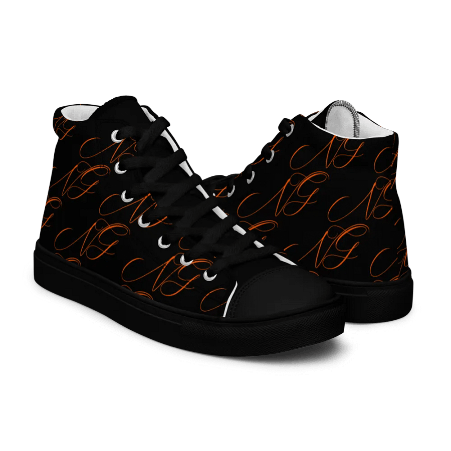 Ng text Men's High Tops product image (15)