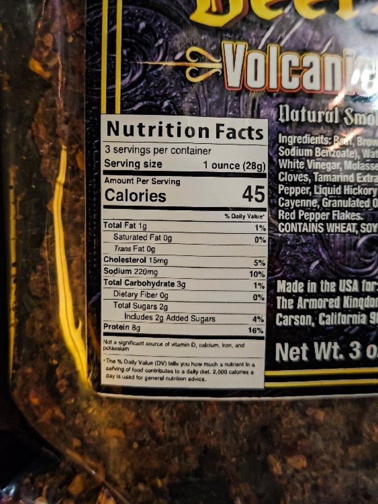 The Armored Kingdom Volcanic Jalapeño Jerky product image (5)