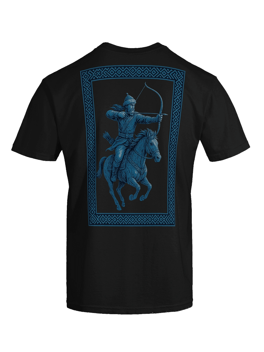 Steppe Archer: Back-Printed Warrior Legacy Tee Nomad product image (4)