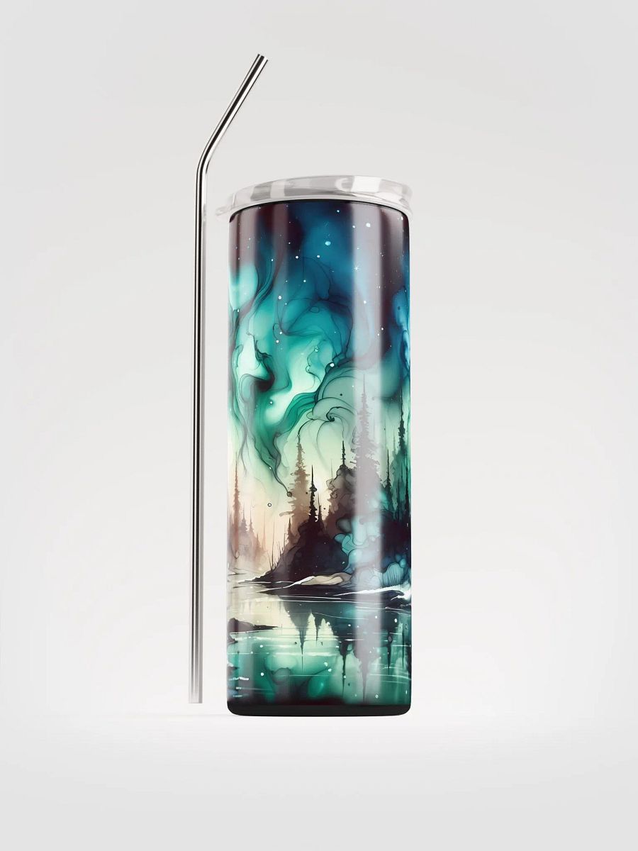 Northern Lights Aurora Borealis Stainless Steel Tumbler product image (4)