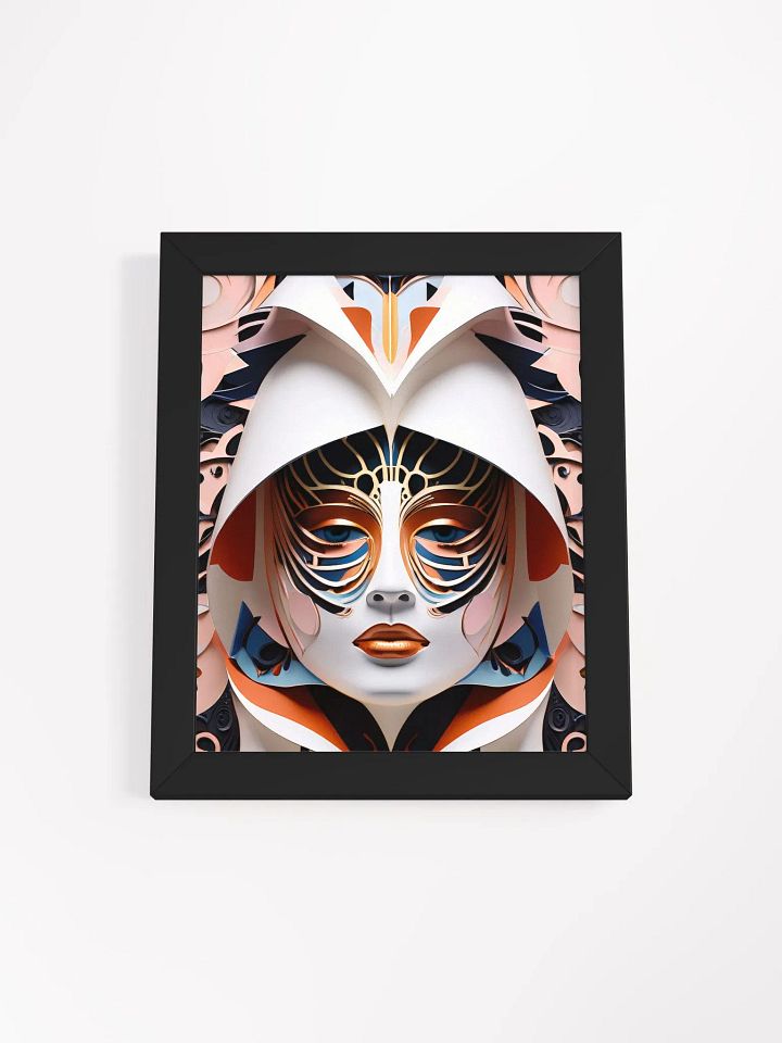 Kabuki Mask 2299 - Wall Art - Framed product image (1)