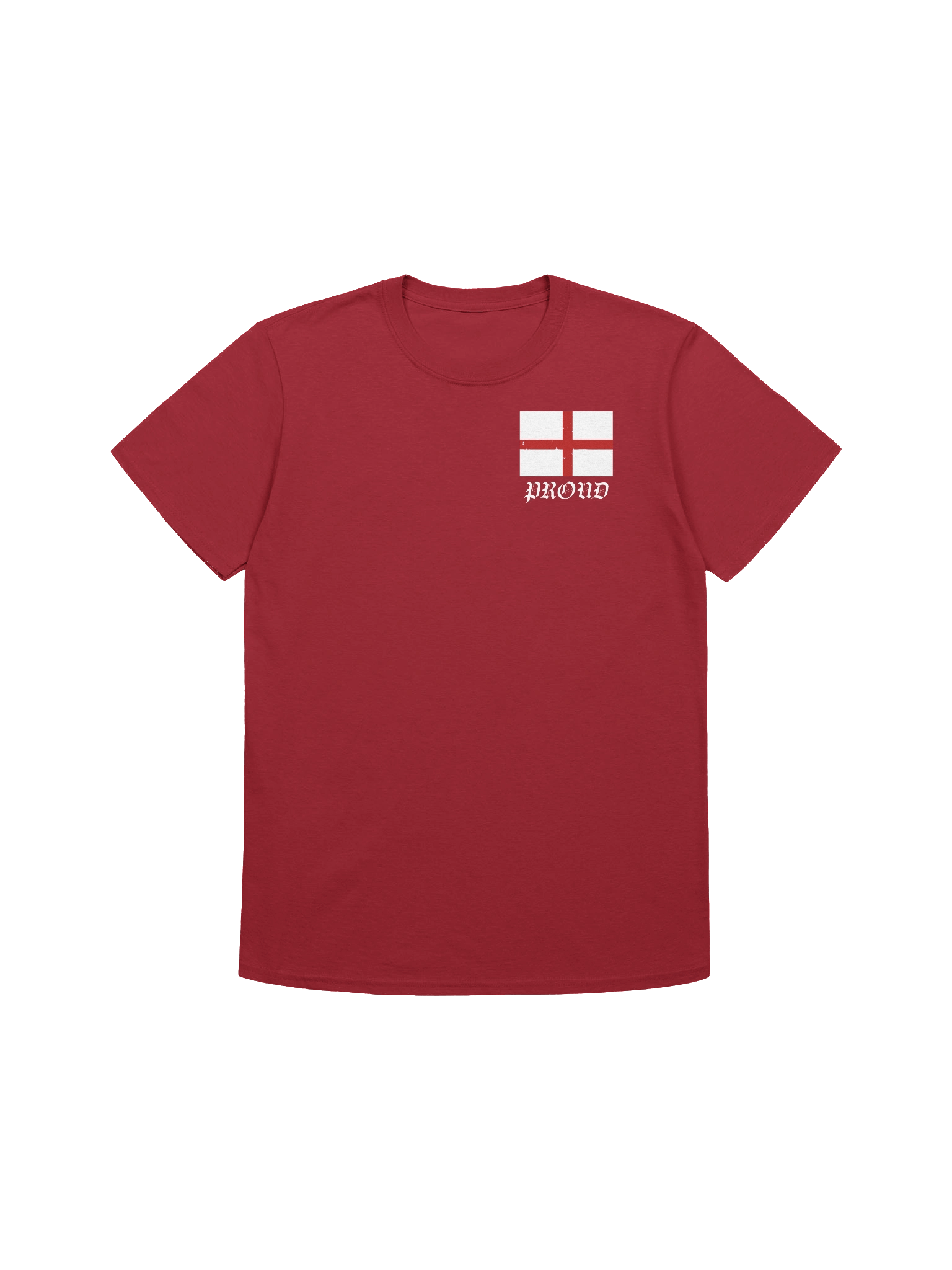 Proud St George's Flag Unisex Tee product image (1)