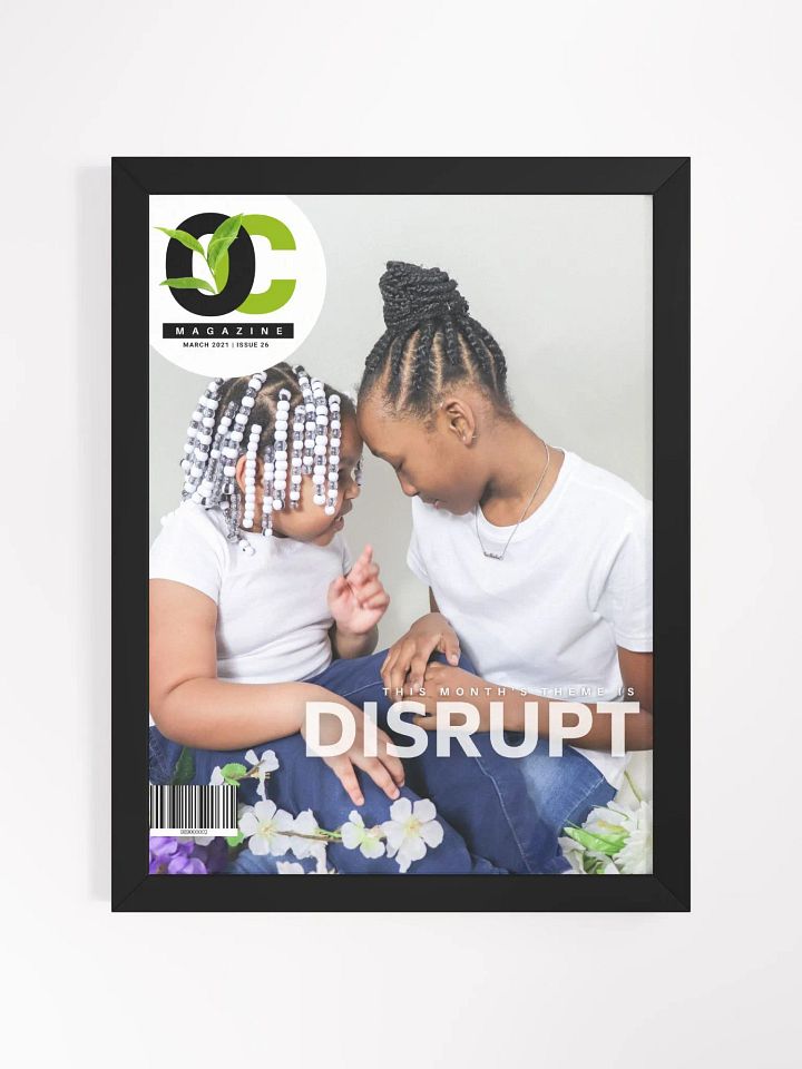 Issue 26 of One Choice Magazine Cover Wall Art product image (2)